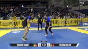 Stephanie Anne Cain vs Emily Grace Verbeek 2025 Pan IBJJF Jiu-Jitsu No-Gi Championship