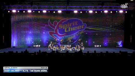 East Celebrity Elite - M2 Work Work [2026 L2 Mini Day 2] 2026 Spirit Cheer Grand Nationals