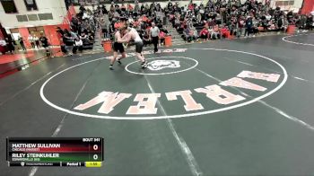 285 lbs Cons. Round 1 - Riley Steinkuhler, EDWARDVILLE (HS) vs Matthew Sullivan, Chicago (MARIST)