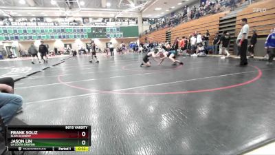 120 lbs Cons. Round 7 - Frank Soliz, Slam Academy vs Jason Lin, La Costa Canyon