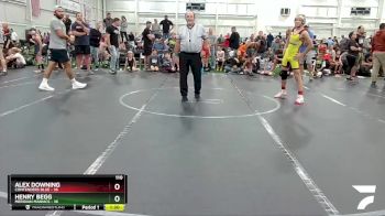 130 lbs Round 6 (8 Team) - Noah Fitzgerald, Contenders Blue vs Jordon Fridd, Meridian Maniacs