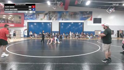 155 lbs Alex Davis, Michigan Red vs Luca Giacobbi, Pennsylvania Red
