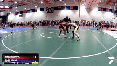 98 lbs Round 3 - Ashton Loving, River City Wrestling LLC vs Caleb Hogue, New Kent