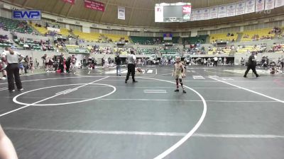 58 lbs Quarterfinal - Wyatt Goodson, North DeSoto Wrestling Academy vs Stetson Leonard, Mountain View Stingers Wrestling