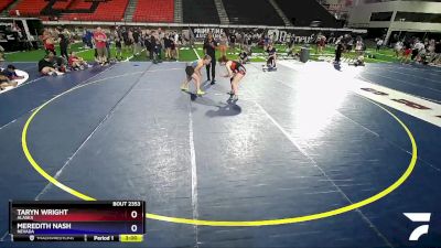 130 lbs Cons. Round 4 - Taryn Wright, Alaska vs Meredith Nash, Nevada