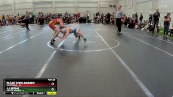 138 lbs Round 1 (6 Team) - Blake Eckelbarger, Ohio Storm vs AJ Spang, Dayton Bandits