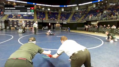 85 lbs Pigtails - Rylee Spahr, Bermudian Springs vs Cayden Chambers, Grove City