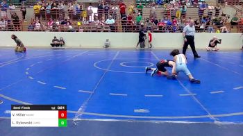 64 lbs Semifinal - Vincent Miller, Morris Fitness Wrestling Club vs Luke Rykowski, Cambridge Bears Youth Wrestling