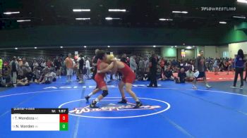 Match - Tanner Mendoza, Az vs Nathan Warden, Va