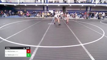 157 lbs Round Of 16 - Cole McComas, UNATT - Rider vs Keegan Rothrock, Brown University