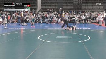 77 lbs Rr Rnd 1 - Macklin Allen, American MMAW - ESC vs Dennis Melia, Cunliffes Corner Tan - ESC