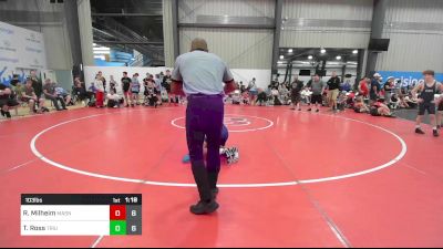 103 lbs Rr Rnd 3 - Ryan Milheim, Mat Assassins Blue vs Thomas Ross, Triumph Blue