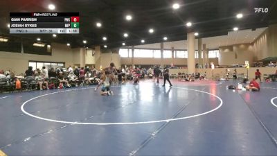 157 lbs 2nd Wrestleback (32 Team) - Gian Parrish, PWC vs Josiah Sykes, Morris Fitness Purge