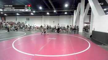 62 lbs Semifinal - Kade Kean, Deep Waters RTC vs Cameron Yee, Pounders WC