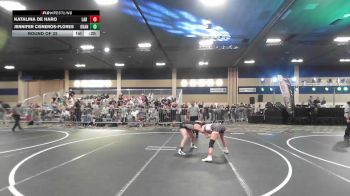 116 lbs Round Of 32 - Katalina De Haro, Lab Academy vs Jennifer Cisneros-Flores, Orange Lutheran HS