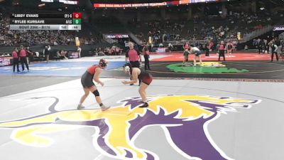 Cons. Semi - Libby Evans, Elgin Public/Pope John vs Rylee Kursave, Arcadia/Loup City