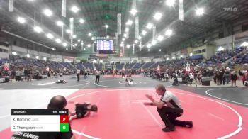 50 lbs Quarterfinal - Xander Ramirez, Juggernaut WC vs Colt Thompson, Nebraska Elite WC