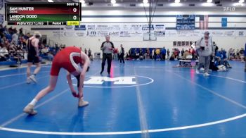 132 lbs Champ. Round 1 - Landon Dodd, SKIATOOK vs Sam Hunter, Grove