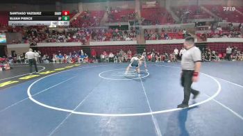144 lbs Round 2 - Quarters & 1st Wb (16 Team) - Santiago Vazquez, Mission Sharyland vs Elijah Pierce, Dallas Highland Park