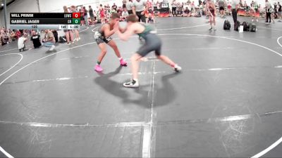 125 lbs Finals (2 Team) - Gabriel Jager, Carolina Reapers vs Will Primm, Level Up Wrestling Club