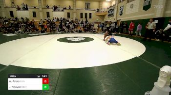 126 lbs Quarterfinal - Will Ayers, Plymouth North vs Jason Nguyen, Braintree