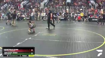 64 lbs Cons. Round 1 - Demetrius Dunn, Grayling Grapplers vs Abraham Jones, Freeland WC