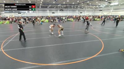 120 lbs Cons. Round 1 - Jacinto Lopez, Unattached vs Miles Torres, KD6