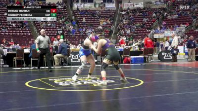 190 lbs Consi 2 - Davaya Truman, Erie-G vs Kinsley Ferreira, Lampeter-Strasburg-G