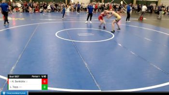 117-124 lbs Champ. Round 1 - Harley Senkbile, Central City vs Logan Topp, Johnson County Central