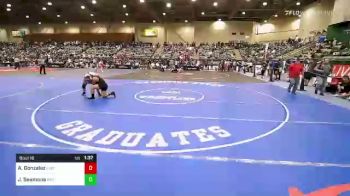 170 lbs Round Of 32 - Ariel Gonzalez, Empire Wrestling Club vs Jonathan Seamons, BULLDOG WRESTLING CLUB