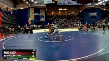 132 lbs Prelim - Marcus Heck, Wyoming Seminary vs Nicholas Pallitto, Paramus Catholic