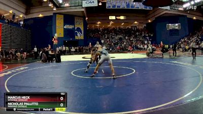 132 lbs Prelim - Marcus Heck, Wyoming Seminary vs Nicholas Pallitto, Paramus Catholic