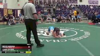 92 lbs Round 5 (6 Team) - Bryce Egerzen, Olentangy Liberty vs Casen Snyder, Washington Courthouse