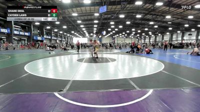 132 lbs Consi Of 32 #2 - Shane Degl, NY vs Cayden Laws, NC