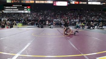 115 lbs Cons. Round 6 - Amelia Mourer, Capistrano Valley vs Emerson Purser, Corner Canyon