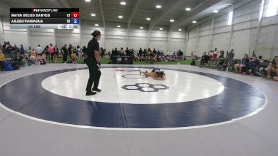 100 lbs Naiya Delos Santos, Kentucky vs Aileen Paniagua, Oregon