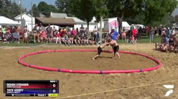 45kg Round 1 - Ronin Stenger, Indee Mat Club vs Tate Windy, North Liberty