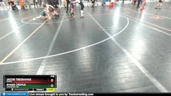 75-78 lbs Round 2 - Ryker Croyle, Lionheart WC vs Jacob Tresnamas, Idaho