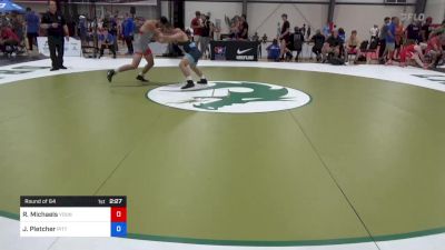 70 kg Round Of 64 - Ryan Michaels, Young Guns Wrestling Club vs Jack Pletcher, Pittsburgh Wrestling Club