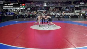 6A 190 lbs Cons. Round 3 - Josh Peoples, Southside Gadsden vs Rives Whiddon, Gulf Shores
