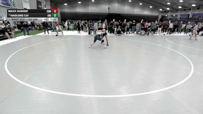 150 lbs Champ. Rd Of 16 - Maxx Danker, Iowa vs Haolong Cai, Legacy Wrestling Club