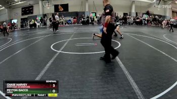 185 lbs Semifinal - Chase Harvey, North East Jr Wrestling vs Peyton Isacco, Vipers