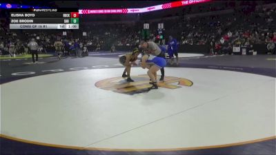 190 lbs Consi Of 16 #1 - Elisha Boyd, Rocklin (SJ) vs Zoe Brodin, San Pedro (LA)