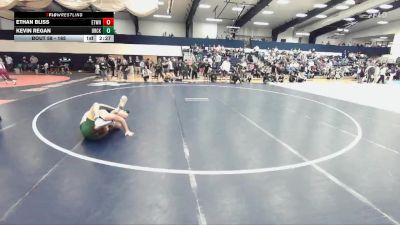 165 lbs Champ. Round 1 - Kevin Regan, Brockport vs Ethan Bliss, Elizabethtown