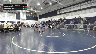 190 lbs 3rd Place Match - Sherlyn Luna, South Hills vs Julia Chavez, Los Altos