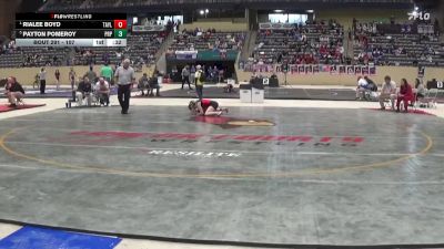 107 lbs Cons. Semi - Rialee Boyd, Taylor County vs Payton Pomeroy, Pleasure Ridge Park