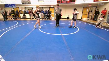 130 lbs Rr Rnd 4 - Brayden Rice, Wagoner Takedown Club vs Beckham Campbell, Verdigris Youth Wrestling