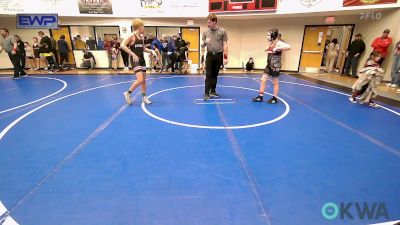 130 lbs Rr Rnd 4 - Brayden Rice, Wagoner Takedown Club vs Beckham Campbell, Verdigris Youth Wrestling