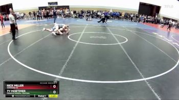 132 lbs Champ. Round 1 - Ty Mortimer, Francis Howell Central vs Nick Miller, Goddard HS