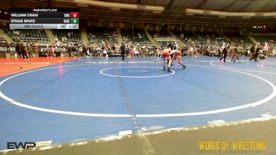 83 lbs 3rd Place - William Craig, Cowboy Wrestling Club vs Ethan Spatz, Nebraska Boyz
